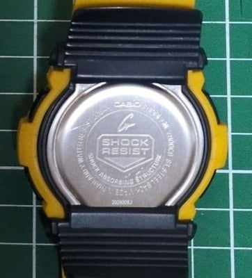 CASIO G-SHOCK DIGITAL YELLOW GW-7900CD-9JF TOUGHSOLA TESTED JAPAN USED F/S