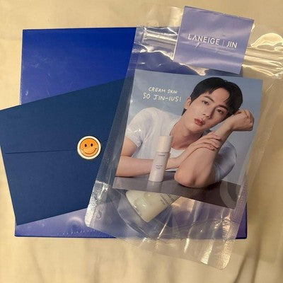 BTS JIN HAPPY SPECIAL STAGE ADMISSION BONUS GIFT TRADING CARD K-POP IDOL UNUSED