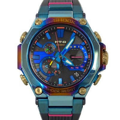 CASIO G-SHOCK MT-G BLUE PHOENIX MTG-B2000PH-2AJR RADIO SOLAR TOUGH SOLAR BLUE