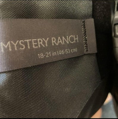 MYSTERY RANCH TERRA FRAME 50 BACKPACK DEEP EARTH NEAR MINT