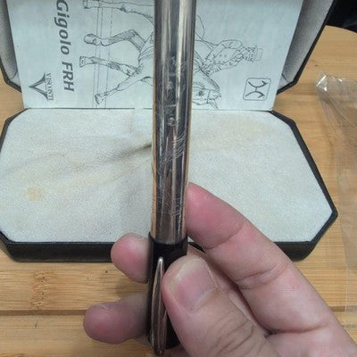 VISCONTI GIGOLO FRH FOUNTAIN PEN 14K M STERLING SILVER LTD 048/500 W/BOX RARE