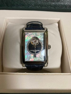 FREDERIQUE CONSTANT CARREE HEARTBEAT DATE FC-315MPB4C26 AUTOMATIC MEN WATCH
