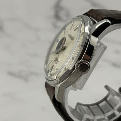 SEIKO PRESAGE SARY159 4R38-01X0 LIMITED 6000 PCS OPEN HEART AUTOMATIC WATCH