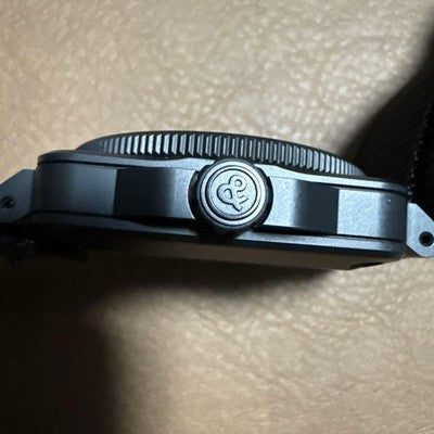 BELL & ROSS BR03-92 DIVER AUTOMATIC BLACK DIAL CERAMIC 300M MENS WATCH STRAP