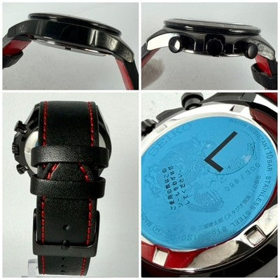 SEIKO BERSERK COLLAB WATCH LIMITED 300PCS CHRONOGRAPH 8T63-01S0 UNUSED JAPAN