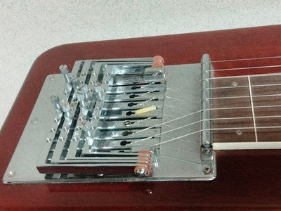 TEISCO 1968 8-STRING PEDAL STEEL GUITAR WITH CASE RARE VINTAGE EXCELLENT+++