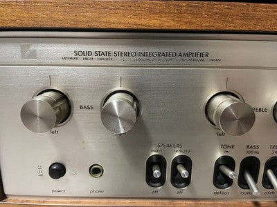 LUXMAN L-540 AMPLIFIER WL-550 TUNER SET VINTAGE AUDIO FOR PARTS REPAIR