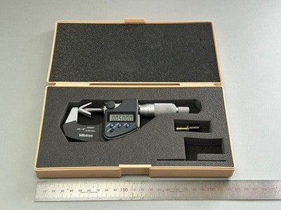 MITUTOYO 314-351 V-TYPE MICROMETER INCH MM PRECISION MEASURING TOOL IMPORTED