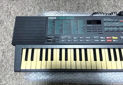 YAMAHA VSS-200 SAMPLER SYNTH KEYBOARD TESTED WORKING RARE AS IS