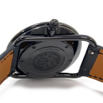HERMÈS ARCEAU RONDE DES HEURES LIMITED TO 300 PIECES AR5A.530 QUARTZ BLACK PVD
