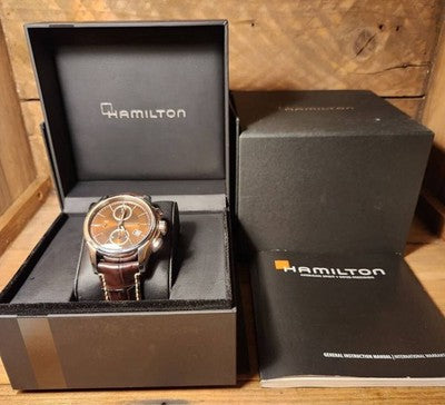 HAMILTON JAZZMASTER SPIRIT OF LIBERTY 120TH ANNIVERSARY H-21 LIMITED WATCH