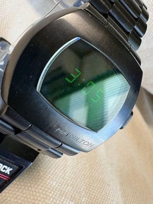 HAMILTON WATCH PULSAR MATRIX RESURRECTIONS LIMITED EDITION WITH BOX WARRANTY