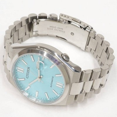 CITIZEN TSUYOSA COLLECTION MEN'S WRISTWATCH AUTOMATIC ROUND FACE SS BELT