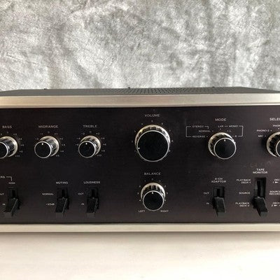 SANSUI AU-7500 VINTAGE INTEGRATED AMPLIFIER POWER ON TESTED CLASSIC AUDIO