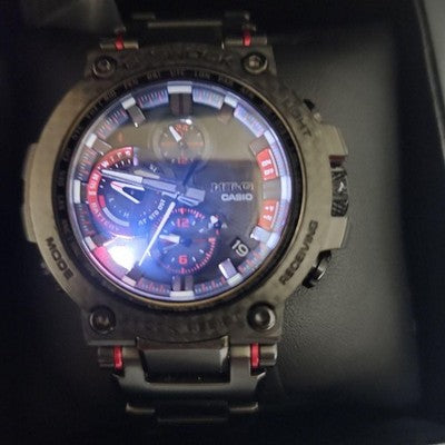 CASIO G-SHOCK MTG-B1000XBD-1AJF PREMIUM CARBON BEZEL TOUGH SOLAR WATCH