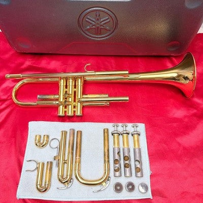 YAMAHA YTR-200ADII ADVANTAGE STANDARD BB TRUMPET YELLOW BRASS BELL DIA 4-7/8"