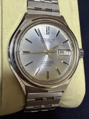 CITIZEN LEOPARD SUPER BEAT 10 28J AUTOMATIC WRISTWATCH VINTAGE JAPAN