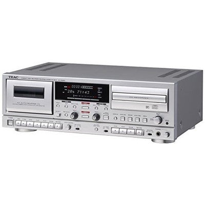 TEAC AD-RW950-S CD RECORDER/CASSETTE DECK, SILVER HOME AUDIO EXCELLENT+++++