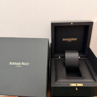 AUTHENTIC AUDEMARS PIGUET ROYAL OAK OFFSHORE WOOD WATCH BOX GREEN RARE LUXURYBOX