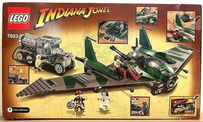 LEGO 7683 INDIANA JONES FIGHT ON THE FLYING WING SEALED RETIRED RARE NEW SET