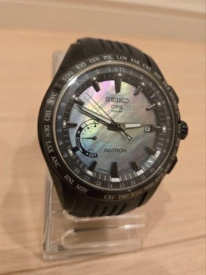 SEIKO ASTRON LIMITED EDITION SBXB091 8X22-0AF0 GPS SOLAR TITANIUM MEN'S WATCH
