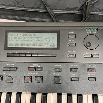 KORG I2 SYNTHESIZER 61-KEY KEYBOARD MIDI TESTED W/ SOFT CASE FROM JAPAN