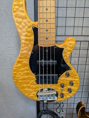 LAKLAND SL55-94DX 5-STRING BASS GUITAR SWAMP ASH QUILT MAPLE TOP