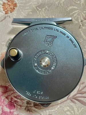 HARDY BOUGLE 3 INCH 1939 LIMITED EDITION FLY REEL - UNUSED W/ CASE, UK MADE