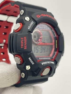 CASIO G-SHOCK GW-9400NFST RANGEMAN FIRE RESCUE TEAM 25TH ANNIV WATCH BOX