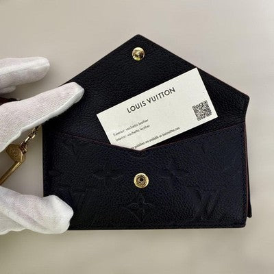 LOUIS VUITTON EMPREINTE PORTE CARTE RECTO VERSO CARD HOLDER WALLET WITH BOX