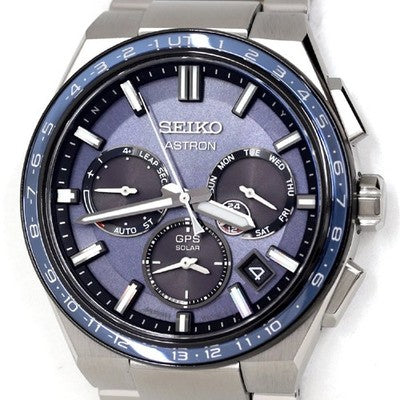 Seiko Astron Nexter SBXC109 5X53-0BR0 GPS Solar Quartz Blue Dial 42mm /w Box