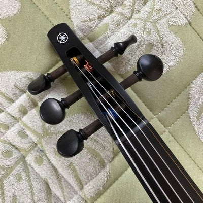 YAMAHA YEV 105BL BLACK 5 STRING SILENT ELECTRIC VIOLIN WITH CASE JAPAN