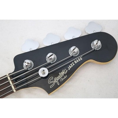SQUIER FRANK BELLO JAZZ BASS PJ SIGNATURE ANTHRAX SKULL DESIGN W/GIG BAG JAPAN