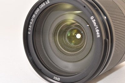 SONY E 18-200MM F3.5-6.3 OSS LE SEL18200LE HIGH MAGNIFICATION ZOOM LENS AS IS