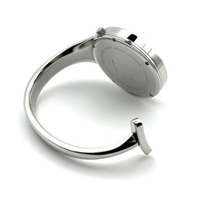GEORG JENSEN VIVIANNA TORUN MIRROR DIAL WATCH 326 SILVER BANGLE SWISS MADE