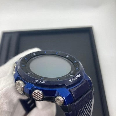 CASIO PRO TREK SMART WSD-F30 GPS WATCH WITH CHARGER WORKING CONDITION USED