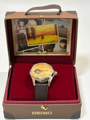 SEIKO VIOLET EVERGARDEN AUTOMATIC WATCH STORY10 MODEL LIMITED 2000 PIECES JAPAN