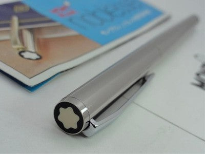 Montblanc Noblesse No 1122 Fountain Pen Silver EF Buffed Finish Used From Japan