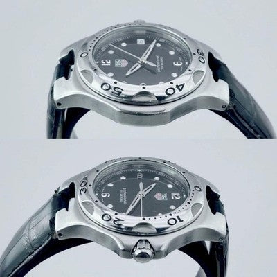 TAG HEUER KIRIUM WL1112 BLACK MEN'S WATCH QUARTZ 35MM COLLECTIBLE