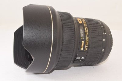 NIKON AF-S NIKKOR 14-24MM F2.8G ED N LARGE-APERTURE ZOOM LENS AS IS