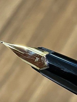 Montblanc Fountain Pen 18K 750 Nib Used Germany From Japan