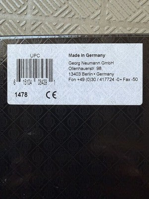 NEUMANN KM184 NI CONDENSER MICROPHONE NICKEL FROM JAPAN