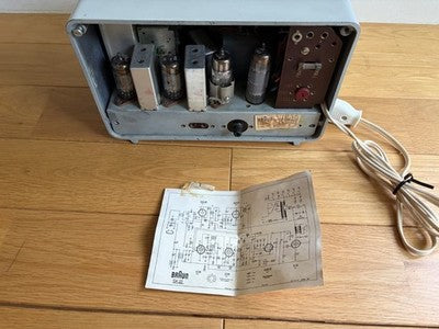BRAUN SK2/2 TUBE RADIO 1959 BLUETOOTH READY OVERHAULED GERMANY DIETER RAMS
