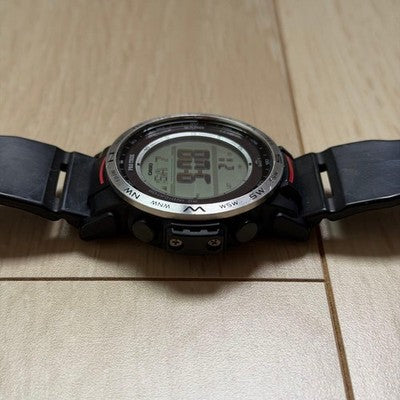 CASIO PRO TREK CLIMBER LINE MEN'S WATCH PRW-35-1AJF BLACK TESTED JAPAN USED F/S