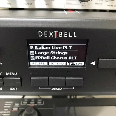 DEXIBELL VIVO SX8 SOUND MODULE ADVANCED T2L RACKMOUNT MINT WITH DX CP1 PEDAL BT