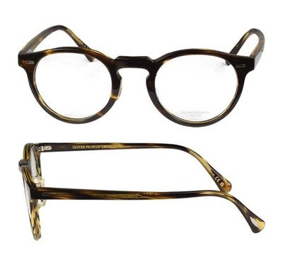 OLIVER PEOPLES GREGORY PECK OV5186A 1003 TORTOISE SHELL GLASSES W/DEMO LENS