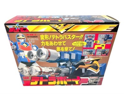 BANDAI CHOJIN SENTAI JETMAN DX TETRA BOY ACTION FIGURE POWER RANGERS OPEN BOX