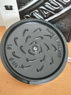 STAUB WA-NABE S 16CM 1.1L WHITE SNOWFLAKE MINT