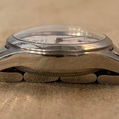 TUDOR OYSTER MANUAL WIND WATCH SHIELD ROSE DIAL ~1940S ANTIQUE
