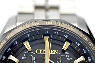 CITIZEN ATTESA TITANIUM MEN’S WATCH AT9095-50E, RADIO CONTROLLED, SAPPHIRE